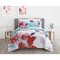 Chic Home Victoria 5 Piece Reversible Comforter Set Floral Watercolor Design Bedding